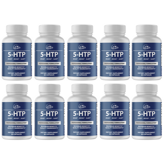 5-HTP Professional Formulation Dietary Supplement 10 Bottles 600 Capsules