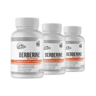 Berberine 1200mg High Strength Formula 3 Bottles 180 Capsules